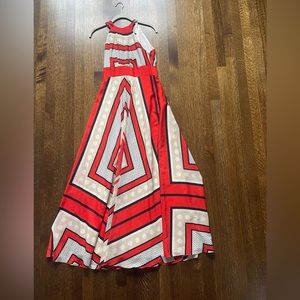 Eliza J Hankerchief maxi dress